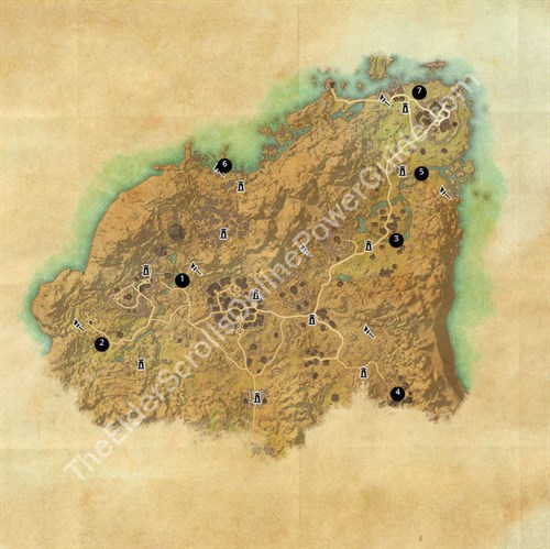 Rivenspire Treasure Map Locations