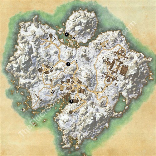 Bleakrock Isle Treasure Map Locations