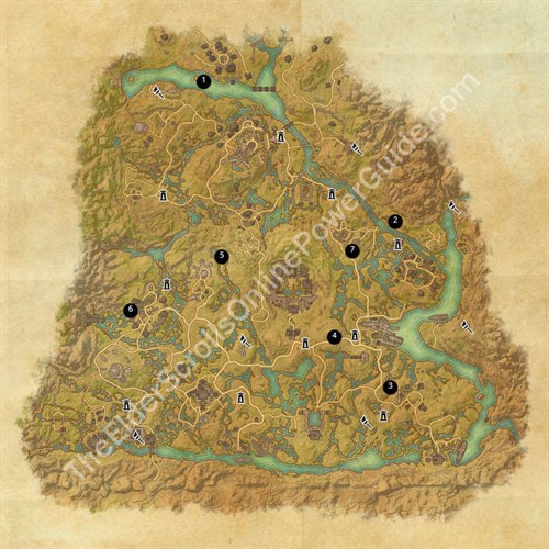 Shadowfen Treasure Map Locations